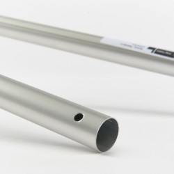 Manico Allitech per scope - con foro - alluminio - lunghezza 145 cm - PerfettoFactory