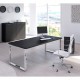 Coppia ante Prestige - per mobile medio - 80 x 115,4 cm - spessore 18 mm - melaminico - nero venato