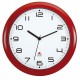 Orologio da parete Hornew - diametro 30 cm - rosso - Alba