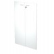 Coppia ante Easy - per mobile medio - 80 x 115 cm - spessore 18 mm - melaminico - bianco