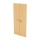 Coppia ante Easy - per mobile alto - 80 x 175 cm - spessore 18 mm - melaminico - faggio
