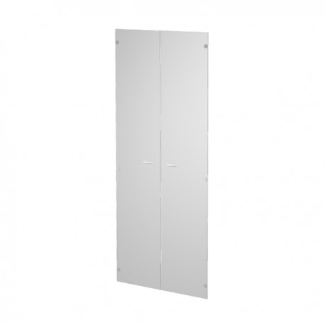 Coppia ante Easy - per mobile alto - 80 x 175 cm - spessore 5 mm - vetro satinato