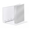 Raccoglitore Meeting - 22 x 30 cm - 4 anelli tondi 30 mm - dorso 4 cm - PP - grigio metallizzato - Esselte