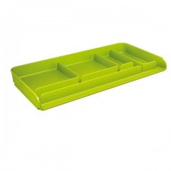 Vaschetta portacancelleria Mydesk - 26,1 x 12,5 x 2,8 cm - verde - Arda
