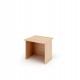 Modulo reception Prestige disabili - senza sopralzo - 80 x 97,5 x 72 cm - ciliegio arabis/bianco