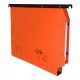 Cartella sospesa Joker - armadio - interasse 33 cm - fondo U - 33 x 28 cm - arancio - Bertesi