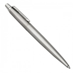 Penna sfera Jotter Core Stainless Steel - punta M - fusto acciaio - Parker