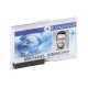 Portabadge PushBox Mono - 1 tessera inseribile - 5,4 x 8,7 cm - Durable - conf. 10 pezzi