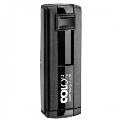 Timbro Pocket Stamp Plus 30 - 18 x 47 mm - 5 righe - autoinchiostrante- nero - Colop