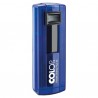 Timbro Pocket Stamp Plus 30 - 18 x 47 mm - 5 righe - autoinchiostrante - blu indaco- Colop