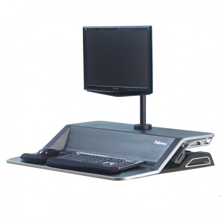 Postazione di lavoro Sit Stand Lotus - nero - Fellowes