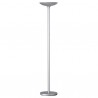Lampada da terra Varialux - a led - base diametro 34 cm - H 180 cm - 23 W - grigio metal - Unilux