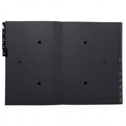 Classificatore numerico 1/12 Ordonator - 25x33 cm - nero - Exacompta