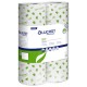 Carta igienica Eco - 2 veli - 16,5 gr - diametro 10,2 cm - 9,8 cm x 22 mt - 200 strappi - Lucart - pacco 6 rotoli fascettati sin
