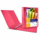 Raccoglitore personalizzabile Myto TI - 22 x 30 cm - 4 anelli a D 17 mm - dorso 2,5 cm - rosso - Sei Rota