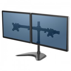 Braccio porta monitor Doppio Freestanding - Fellowes