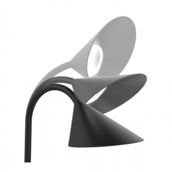 Lampada da tavolo Sol - a led - 4 W - nero - Unilux