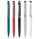 Penna a sfera mini I-PEN 2 in1 - puntale touch - colori assortiti - Lebez - expo 15 pezzi