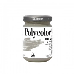 Colore vinilico Polycolor - 140 ml - argento - Maimeri