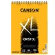 Blocco spiralato lato corto XL Bristol - A4 - 180 gr - 50 fogli - Canson