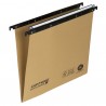 Cartella sospesa Cartesio Eco-logica - cassetto - 33 cm - fondo V - 31,3 x 25 cm - avana - Bertesi