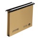 Cartella sospesa Cartesio Eco-logica - cassetto - 33 cm - fondo U - 31,3 x 25 cm - avana - Bertesi
