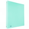 Raccoglitore Pastel - 22 x 30 cm - 4 anelli tondi 15 mm - PP - celeste - Favorit