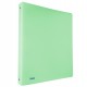 Raccoglitore Pastel - 22 x 30 cm - 4 anelli tondi 15 mm - PP - smeraldo - Favorit