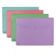 Busta con bottone Pastel - A4 - PP - colori assortiti - Favorit