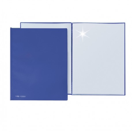 Portalistini Asso - 22x30cm - 50 buste - blu - Sei Rota