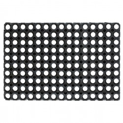 Zerbino Gummy - 40 x 80 cm - nero - Velcoc