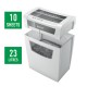 Distruggidocumenti Home Office P4 - taglio a frammenti 4x28 mm - Leitz IQ