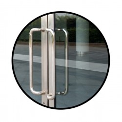 Striscia di sicurezza per vetri - adesiva - 5 cm x 5 m - traslucida - Cep