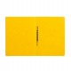 Cartellina semplice con pressino- 265 gr - A4 - cartone pressato - giallo - Pagna
