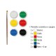 Ombretti Make Up - 5 ml - colori classici - Giotto - conf. 6 pezzi