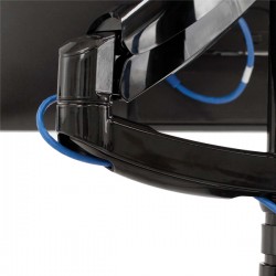 Braccio portamonitor doppio verticale Platinum Series - Fellowes