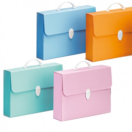 Valigetta Polionda Every Line Pastel - 27x37,5 cm - dorso 8 cm - Favorit