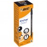 Penna a sfera con cappuccio Cristal Exact - punta 0,7 mm - nero - Bic - scatola 20 pezzi