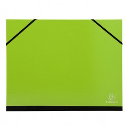 Cartella porta disegni con elastico angolare Iderama - A4 - cartoncino plastificato - colori assortiti - Exacompta