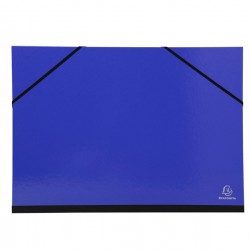 Cartella porta disegni con elastico angolare Iderama - A3 - cartoncino plastificato - colori assortiti - Exacompta