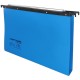 Cartella sospesa Cartesio PP - cassetto - PPL - interasse 39 cm - fondo U - 37 x 25 cm - blu - Bertesi