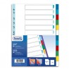 Divisori Neutri a 12 tacche - PP - A4 - colori assortiti - Favorit