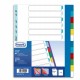 Divisori Neutri a 12 tacche - PP - A4 maxi - colori assortiti - Favorit