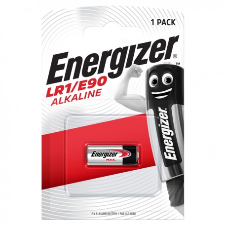 Pila - LR1 - 1,5V - E90 - alcaline - Energizer - blister 1 pezzo