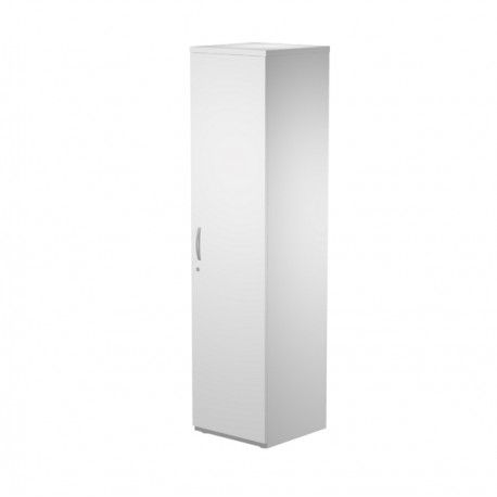 Mobile Agorà - alto con anta - 45 x 46 x 181,8 cm - bianco