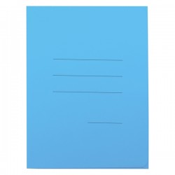 Cartellina 3 lembi con stampa Cartex - 200 gr - A4 - celeste - Blasetti - conf. 25 pezzi