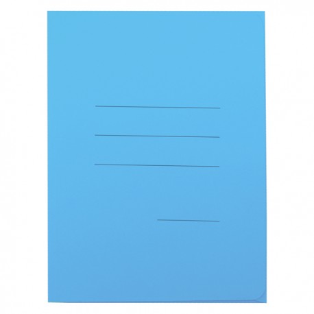 Cartellina 3 lembi con stampa Cartex - 200 gr - A4 - celeste - Blasetti - conf. 25 pezzi