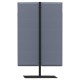 Piantana Moody - a 2 pannelli - H 160 cm - grigio