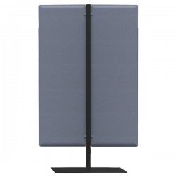 Piantana Moody - a 2 pannelli - H 160 cm - grigio