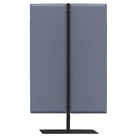 Piantana Moody - a 2 pannelli - H 160 cm - grigio